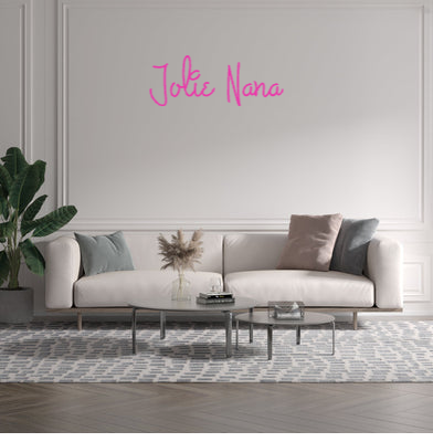 Custom text: Jolie Nana